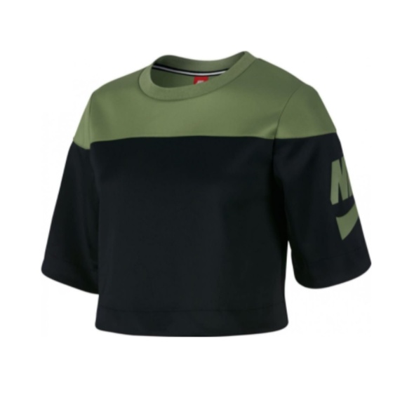 Nike Sportswear Irreverent Crop - black/green - Picture 6 of 6